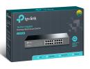 TP-Link TL-SG1016D 16-Port Gigabit 10/100/1000Mbps RJ45 Ports Plug & play design Fanless Desktop/Rackmount Switch