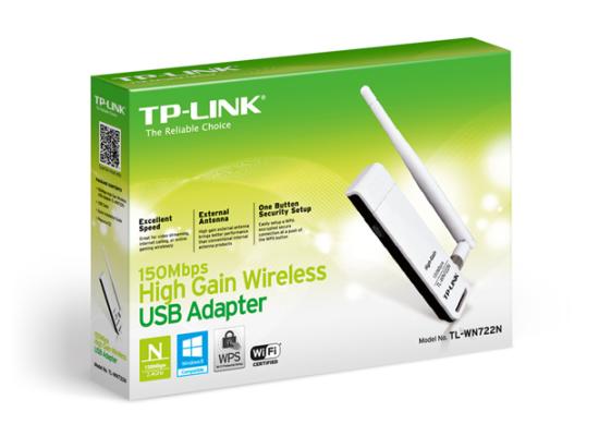 TP-LINK 150Mbps High Gain Wireless USB Adapter 