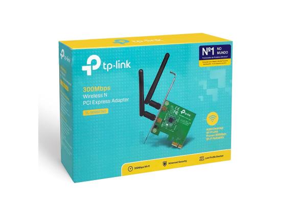 TP-Link TL-WN881ND Wireless (2.4GHz Up To 300mb/s) Single Band PCI Express Adapter w/ Dual Omni directional Antenna