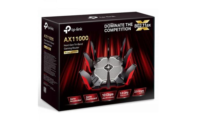 TP-LINK Archer AX11000 Next-Gen Tri-Band 10 Gigabit Gaming Router 450Mbps High Power Wireless N Router
