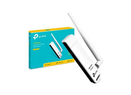 TP-Link (TL-WN722N) Nano USB Wifi Dongle 150Mbps High Gain Wireless Network Adapter for PC Desktop and Laptops. Supports Win, Linux, MacOS