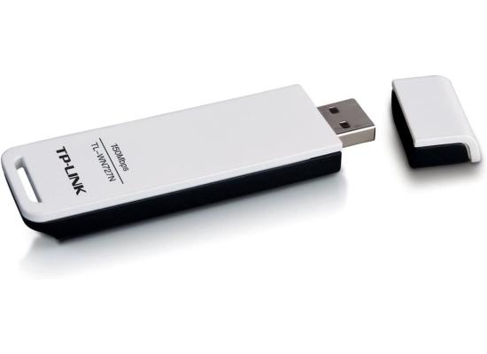 TP-Link (TL-WN727N) Nano USB Wifi Dongle 150Mbps High Gain Wireless Network Adapter w/ WPS Button Supports Win, Linux, MacOS