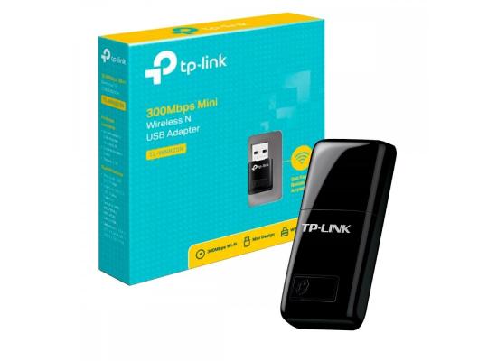 TP-Link (TL-WN823N) Mini USB Wifi Dongle 300Mbps Wireless Network Adapter for PC Desktop and Laptops. Supports Win, Linux, MacOS