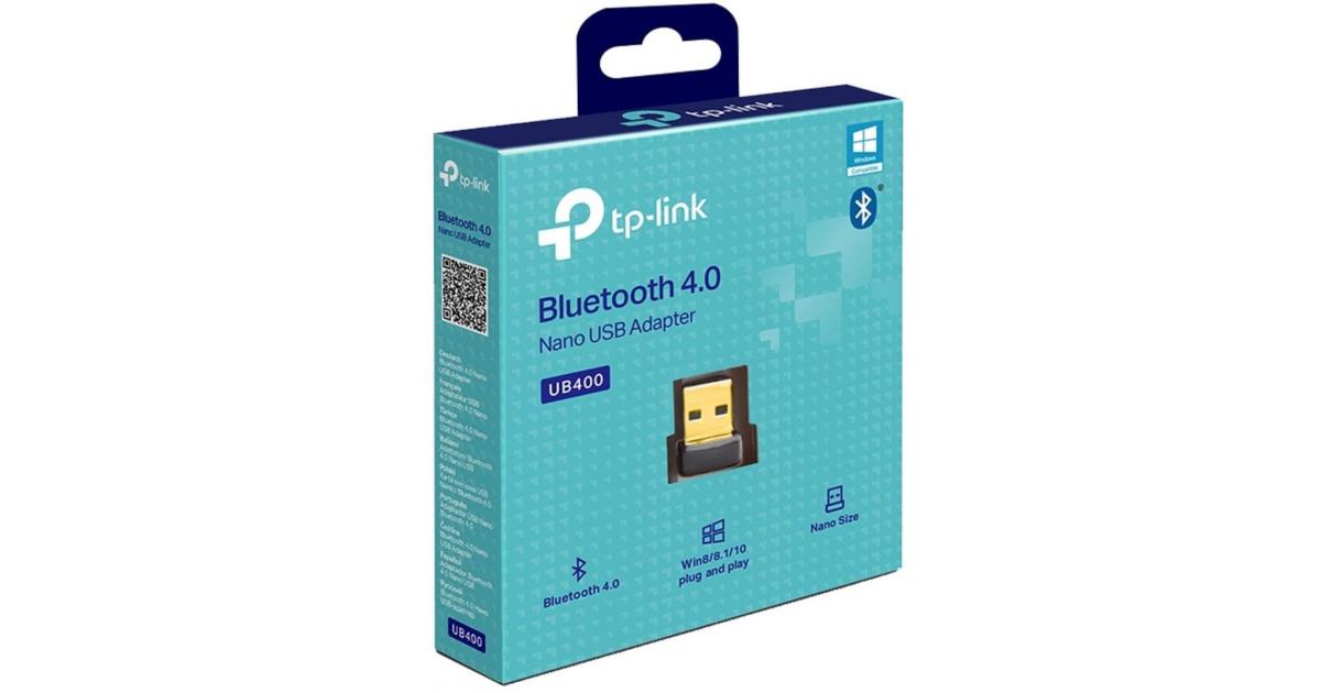 TPLink USB Bluetooth 4.0 Nano USB Adapter (UB400),Plug and Play