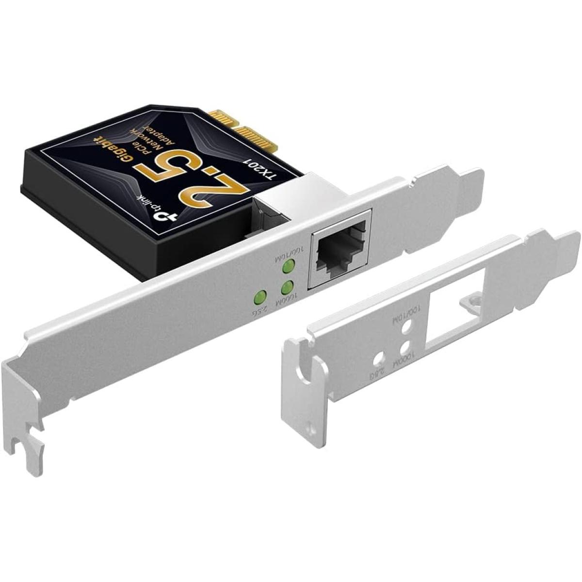 TP-Link 2.5GB PCIe Network Card (TX201) – PCIe to 2.5 Gigabit Ethernet Network Adapter, Supports Windows 11/10/8.1/8/7, Win Server 2022/2019/2016, Linux