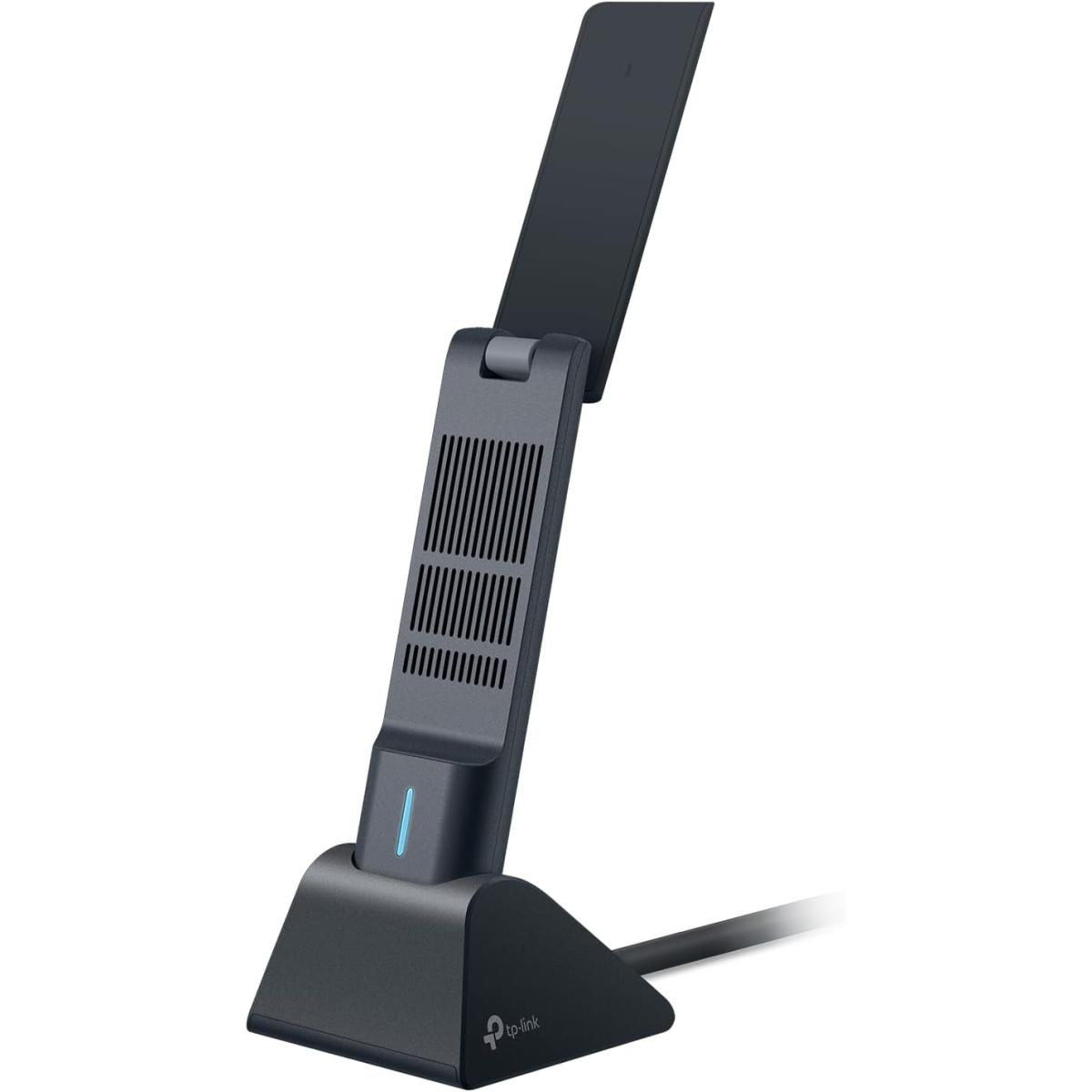 TP-Link AXE5400 WiFi 6E USB Adapter for Desktop PC (Archer TXE70UH) Tri-Band Wireless Network Adapter, Ultra-Low Latency, MU-MIMO, OFDMA, Refined Security, WPA3, Supports Windows 11/10