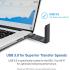 TP-Link AXE5400 WiFi 6E USB Adapter for Desktop PC (Archer TXE70UH) Tri-Band Wireless Network Adapter, Ultra-Low Latency, MU-MIMO, OFDMA, Refined Security, WPA3, Supports Windows 11/10