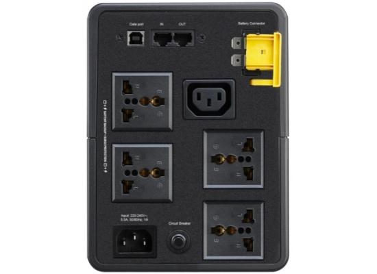 APC Back-UPS 1600VA, 230V, AVR, 4 universal outlets
