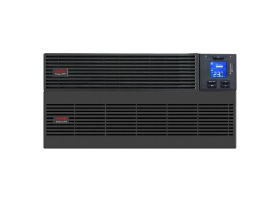 APC Easy UPS On-Line, 10kVA/10kW, Rackmount 5U, 230V, Hard wire 3-wire(1P+N+E) outlet, Intelligent Card Slot, LCD, Extended Runtime, W/ Rail Kit