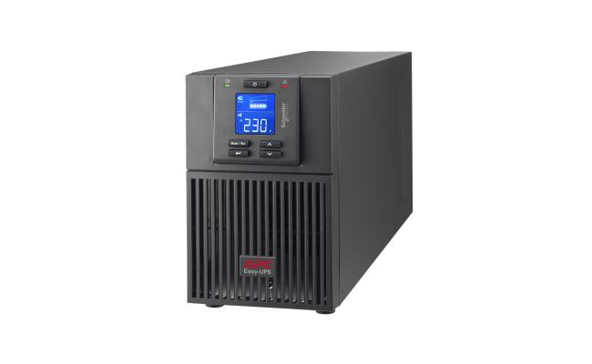 APC Easy UPS On-Line, 3000VA/2400W, Tower, 230V, 6x IEC C13 + 1x IEC C19 outlets, Intelligent Card Slot, LCD