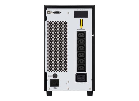 APC Easy UPS On-Line, 3000VA/2400W, Tower, 230V, 6x IEC C13 + 1x IEC C19 outlets, Intelligent Card Slot, LCD