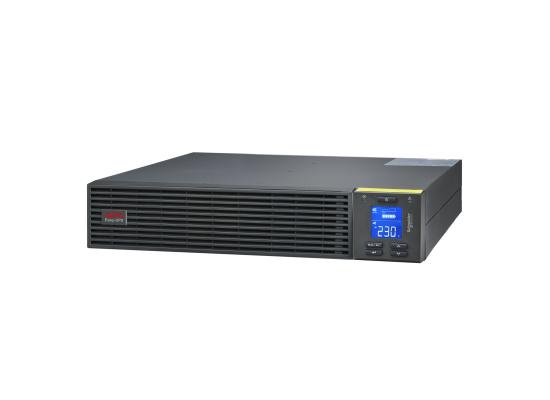 APC Easy UPS On-Line, 3kVA/2400W, Rackmount 2U, 230V, 6x IEC C13 + 1x IEC C19 outlets, Intelligent Card Slot, LCD, W/ rail kit